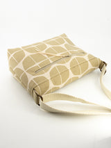 sac baby annā - série "nomura" kaki/ beige- tissu japonais contemporain