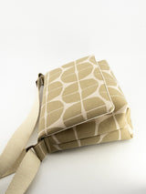 sac baby annā - série "nomura" kaki/ beige- tissu japonais contemporain