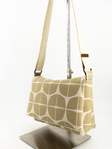 sac baby annā - série "nomura" kaki/ beige- tissu japonais contemporain