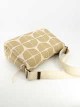 sac baby annā - série "nomura" kaki/ beige- tissu japonais contemporain