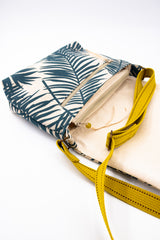 sac baby annā -  motif palme - tissu français