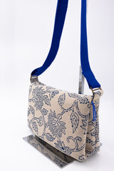 Sac baby annā - floral impression main - tissu japonais
