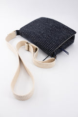 sac baby annā -  motif rayures - tissu japonais