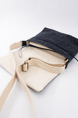 sac baby annā -  motif rayures - tissu japonais