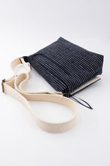 sac baby annā -  motif rayures - tissu japonais