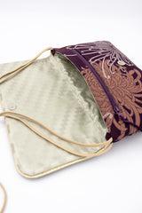 sac "geisha" - kiku/prune