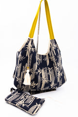 Sac Kawaï S - bamboo - tissu japonais