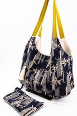 Sac Kawaï S - bamboo - tissu japonais