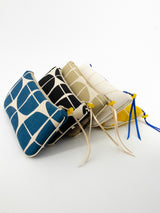 Etui à lunette - série "nomura" - tissu contemporain Japonais