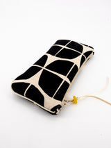 Etui à lunette - série "nomura" - tissu contemporain Japonais