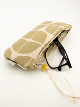 Etui à lunette - série "nomura" - tissu contemporain Japonais