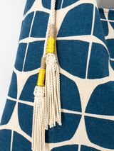 sac "Kumi"- serie "nomura bleu" - tissu contemporain japonais