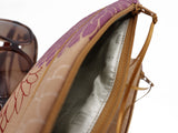 Etui lunettes - Kiku beige/moutarde