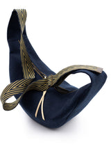 sac moon bag - indigo dark blue - tissu japonais