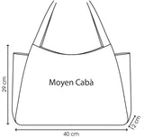cabāzoon "shibori" anses chevron - taille M