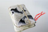 Pochettes S, M, L - série "white KOI " motif japonais traditionnel
