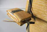 cabāzoon "yellow leaf" chevron - taille M