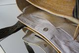 cabāzoon "yellow leaf" chevron - taille M