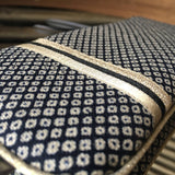 Étui Lunettes - Motifs Shibori Doré / Noir