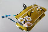 Étui Lunettes - Motifs Sakura Moutarde