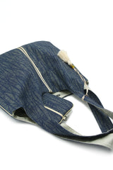 Sac Mybag - Motif Blue Leaf