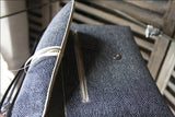 Sac "Geisha" - Motif Samekomon - tissu traditionnel japonais