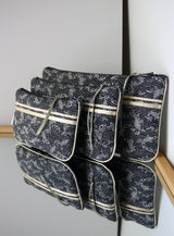 Pochettes S,M,L - Motif Koï Dark Indigo