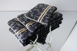 Pochettes S,M,L - Motif Koï Dark Indigo