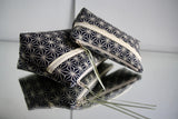 Trousses S,M - Motif Asanoha