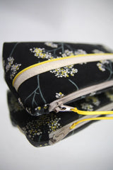 Trousses S,M,L - Motif Mimosa