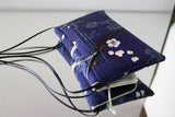 Sac Geisha - Motif Sakura Bleu