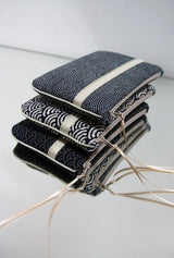 Pochettes M - Motifs traditionnels japonais  - Doré / Irisé