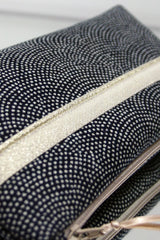 Pochettes M - Motifs traditionnels japonais  - Doré / Irisé