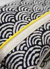 Pochettes M - Motifs traditionnels japonais - Irisé/Jaune