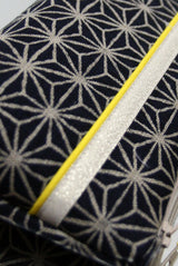 Pochettes M - Motifs traditionnels japonais - Irisé/Jaune