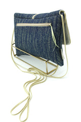 Sac Geisha - Motif Blue Leaf