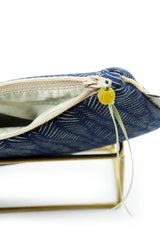 Étui Lunettes - Motif Blue Leaf