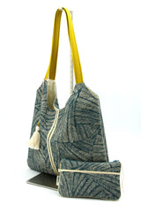 Sac Kumi - Motif Green Leaf
