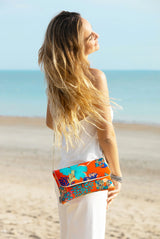 Sac Geisha - Motif Red Flower