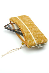 Étui Lunettes - Motif Yellow Leaf