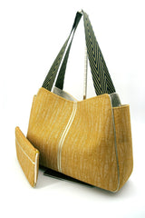 Sac Cabāzoon - Motif Yellow Leaf