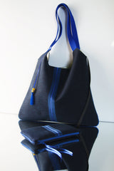 sac "Kumi Zen" - surpiqué bleu