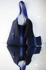 sac "Kumi Zen" - surpiqué bleu