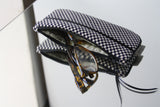 byZoon - étui à lunette Homme - série "black&black" - tissu traditionnel Japonais