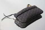 byZoon - étui à lunette Homme - série "black&black" - tissu traditionnel Japonais