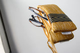 Etui lunettes - série "yellow leaf" chevron