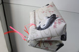 Trousses S,M,L - série " white Koi " - Tissu japonais